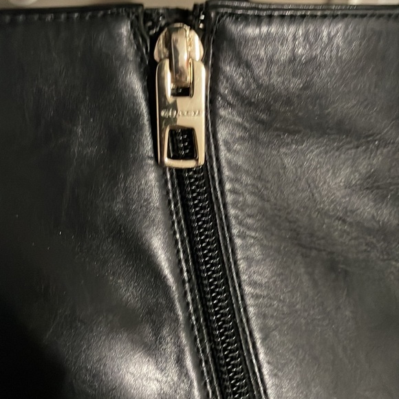 COACH - Heeled Leather Ankle Boots - Size 39 - Picture 6 of 10